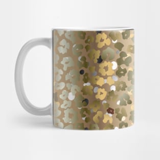 Colourful gradient unique flowers leopard stripes abstract modern 260 Pattern Mug